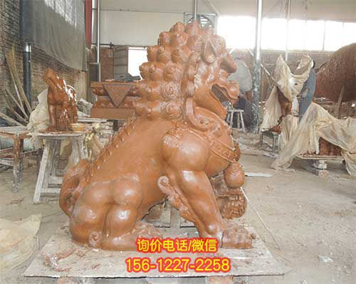 石雕獅子 雕塑 完美展現(xiàn)寺廟庭院精神 石雕獅子 雕塑 完美展現(xiàn)寺廟庭院精神