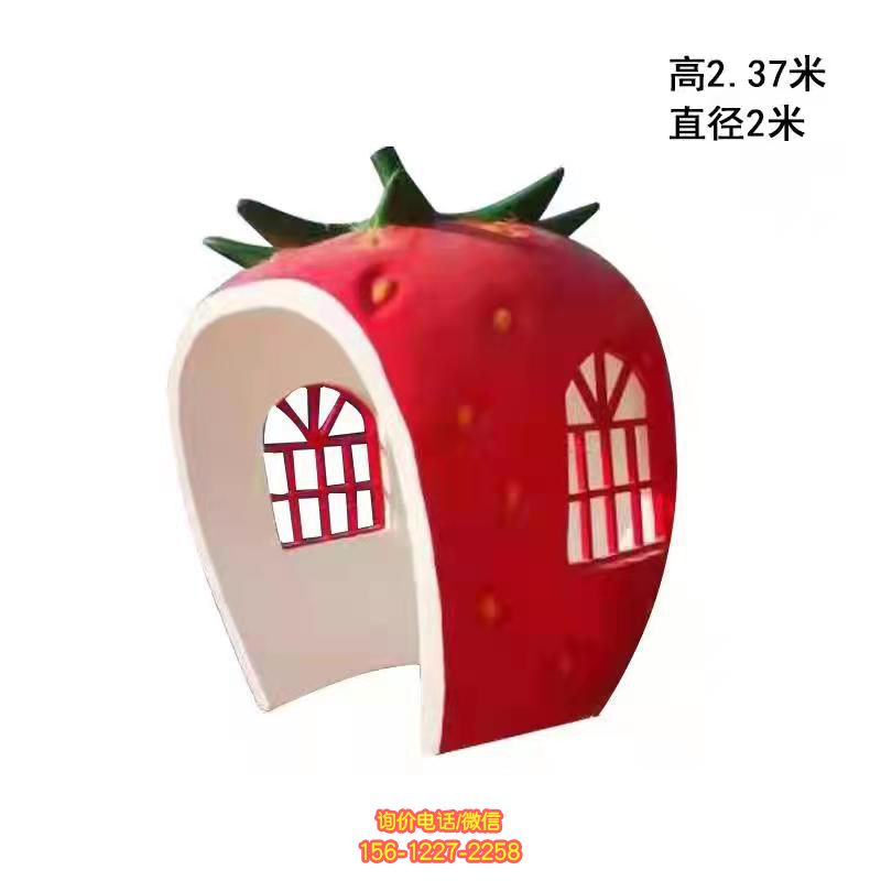 玻璃鋼卡通水果雕塑 玻璃鋼卡通水果雕塑