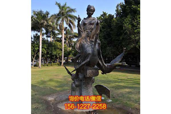 仙鶴公園不銹鋼女人雕塑 仙鶴公園不銹鋼女人雕塑