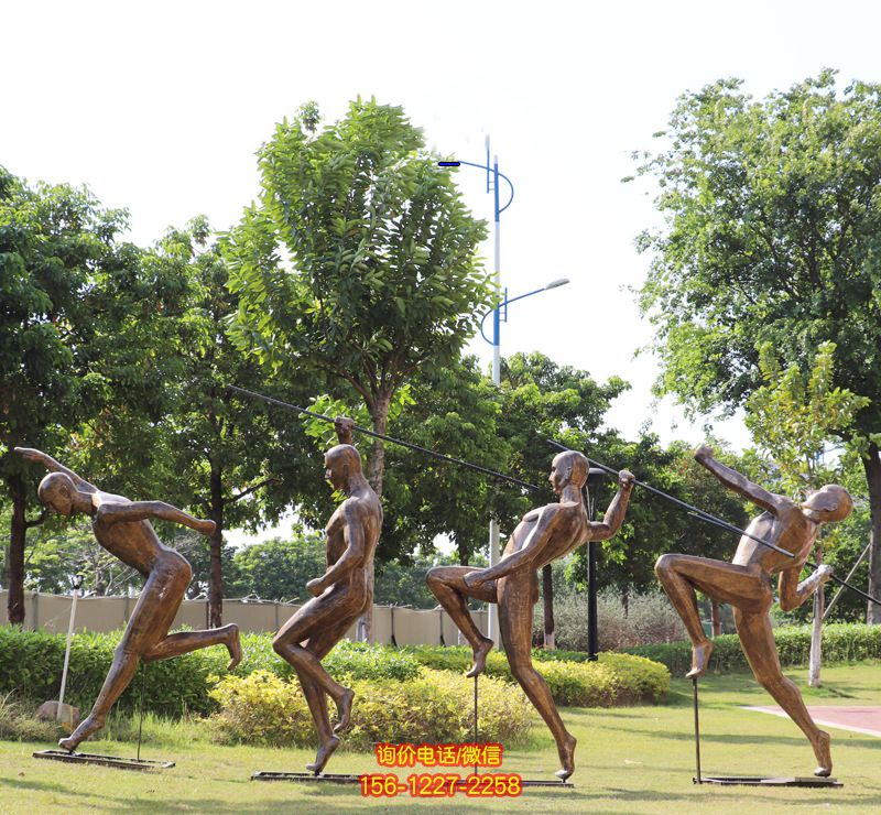 戶外公園林景觀小區(qū)學(xué)校體育廣場玻璃鋼抽象跑步運動人物雕塑擺件_989 戶外公園林景觀小區(qū)學(xué)校體育廣場玻璃鋼抽象跑步運動人物雕塑擺件_989