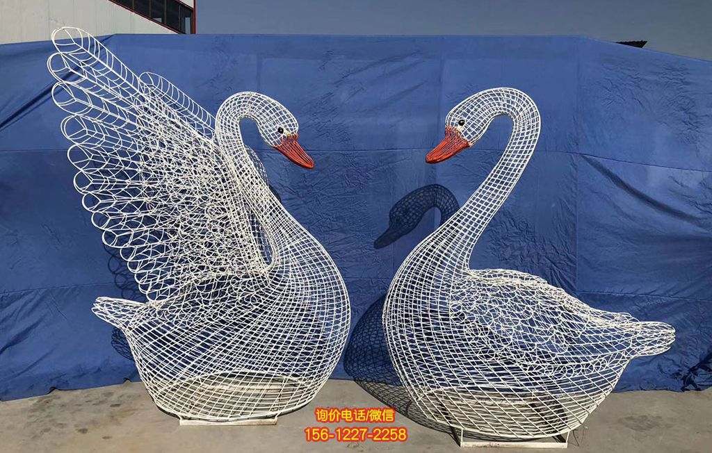不銹鋼鏤空天鵝雕塑鐵藝戶(hù)外庭院美陳景觀金屬網(wǎng)格裝飾天鵝雕塑 不銹鋼鏤空天鵝雕塑鐵藝戶(hù)外庭院美陳景觀金屬網(wǎng)格裝飾天鵝雕塑